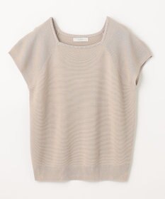 ANY 【洗濯機可能/アンチピリング/UVケア】アクリルガータースクエアニット