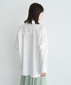 YECCA VECCA レースヘムロングシャツ