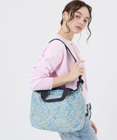 LeSportsac DELUXE EASY CARRY TOTE/タペストリーフラワーブルー