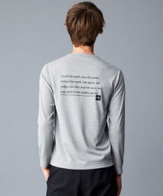 JOSEPH ABBOUD MOUNTAIN 【吸水速乾/消臭性】デオドライ天竺 ロングスリーブ Tシャツ