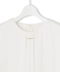 23区 【洗える】シルキーデシン タックデザイン カットソー