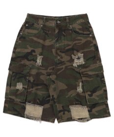 WEGO スーパーバギーカモフラカーゴショーツ
