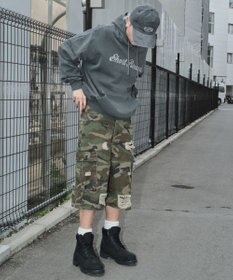 WEGO スーパーバギーカモフラカーゴショーツ