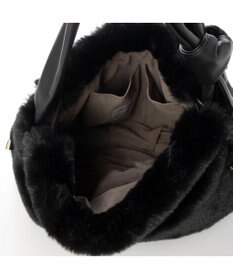 UNBILLION cachecache リボンハンドルエコファードロストバッグ