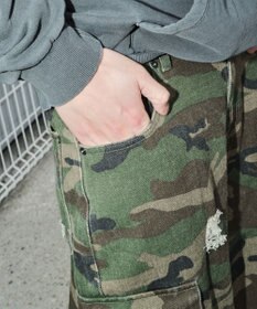 WEGO スーパーバギーカモフラカーゴショーツ