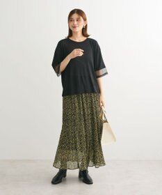 Green Parks マジョリカプリーツスカート