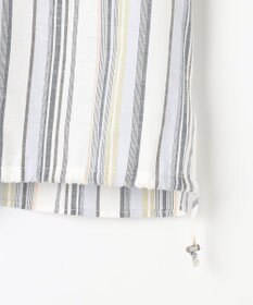 J.PRESS LADIES リネンMIX ストライプ スッキパー ブラウス