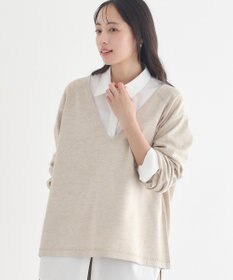 earth music&ecology ディープＶネックプルオーバー