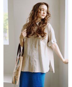 Te chichi Wポケット5分袖オーバーシャツ《2026 SUMMER LOOK item》