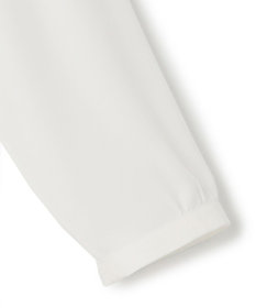 23区 【洗える】シルキーデシン タックデザイン カットソー