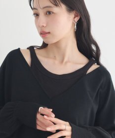 earth music&ecology ディープＶネックプルオーバー