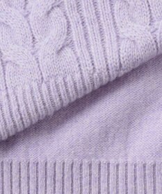 JOSEPH ABBOUD 【キングサイズ・暖か/軽量】カシミヤブレンド ハーフジップ ニット