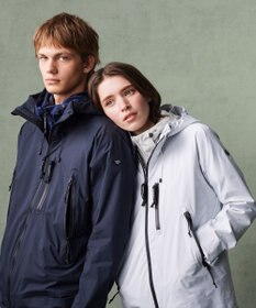 JOSEPH ABBOUD MOUNTAIN 【軽量/撥水/防風/透湿/ライナードッキング対応】ウルトラフライナイロン マウンテンシェルパーカー