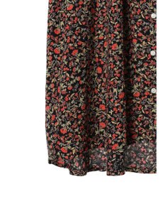 Green Parks アソート柄さらっとレーヨンブラウス