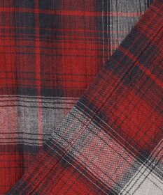 J.PRESS MEN 【J.PRESS ORIGINALS】【UNISEX】Indian Madras Open Shirts / Baggy-Fit