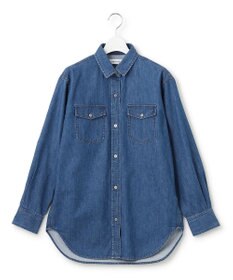 23区 【洗える】23区DENIM ライトダンガリー シャツ