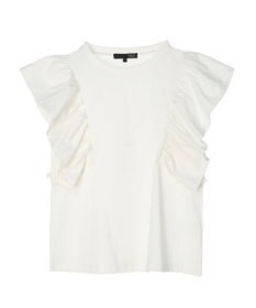 Green Parks ・ＳＵＧＡＲ　ＳＰＯＯＮ＜ＣＯＯＬ＞ラッフルスリーブＴＥＥ