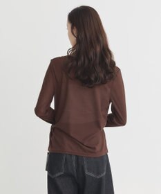 earth music&ecology クルーネックシアーテレコプルオーバー