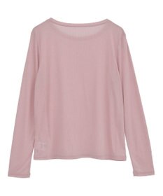 earth music&ecology クルーネックシアーテレコプルオーバー