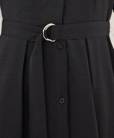 Tiaclasse 【洗える】開襟シャツワンピース