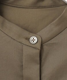 自由区 【洗える】裾刺繍エンブロイダリー ブラウス