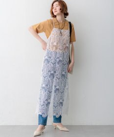 23区 【先行予約】ペイズリーレース キャミソールワンピース