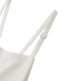 YECCA VECCA 綿麻ツイルサロペット