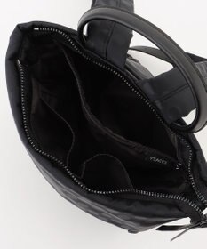 Y'SACCS はっ水ドットジャカード リサイクルレザーコンビ リュック