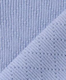 ANY SIS バイカラーニット カーディガン