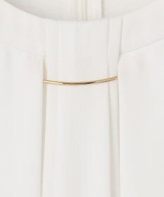 23区 【洗える】シルキーデシン タックデザイン カットソー