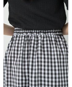 earth music&ecology イレヘムチェックスカート