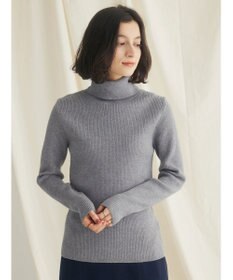 CRAFT STANDARD BOUTIQUE リブタートルネックニットプルオーバー