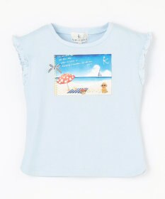 組曲 KIDS 【110-140㎝】夏休みの絵日記 Tシャツ