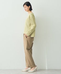 YECCA VECCA ミラノリブ金釦ニット