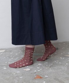 TRICOTE ドットファーソックス