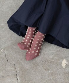 TRICOTE ドットファーソックス