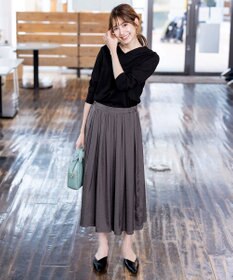 Tiaclasse 【洗える】パーカードッキングワンピース