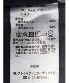 earth music&ecology チェックフレアスカート