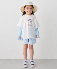 ANY KIDS 【綿100%/接触冷感】ひんやり オーバーサイズ アニマルTシャツ