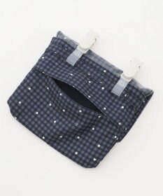 組曲 KIDS gingham K heart 移動ポシェット