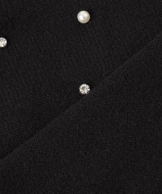 Feroux パール×ビジュー ニット