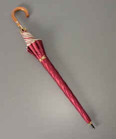 AURORA シャルルジョルダン　ポリエステル サテン エンボス 加工耐風雨傘