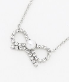 TOCCA GLITTER RIBBIN NECKLACE ネックレス
