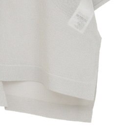 Green Parks アソートロゴ半袖シアーニットプルオーバー