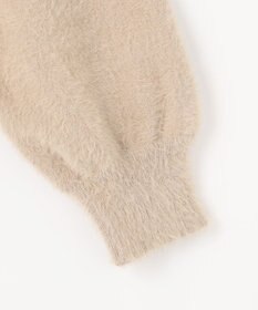 ANY L ショートシャギープルオーバーニット