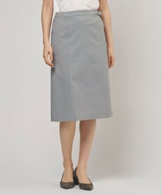 J.PRESS LADIES 【セットアップ対応・洗える・撥水】コットンFITTY スカート