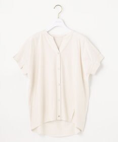 ANY SIS 【洗える】シルケットスキッパー ブラウス