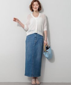 23区 23区DENIM Iライン デニムスカート