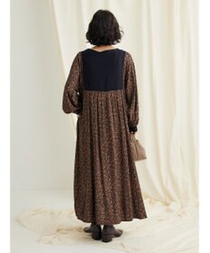 CRAFT STANDARD BOUTIQUE レーヨンキルト切り替えワンピース