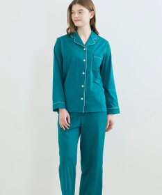 une nana cool 【綿100%】40/2コーマ天竺シルケットパジャマ MADE WITH LIBERTY FABRIC